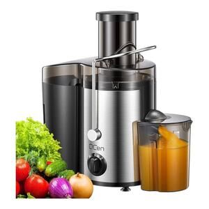 Qcen 500W Juicer Machine Black and Electric Citrus Juicer Squeezer Bund